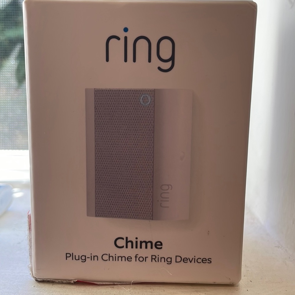 A plug-in chime for Ring devices